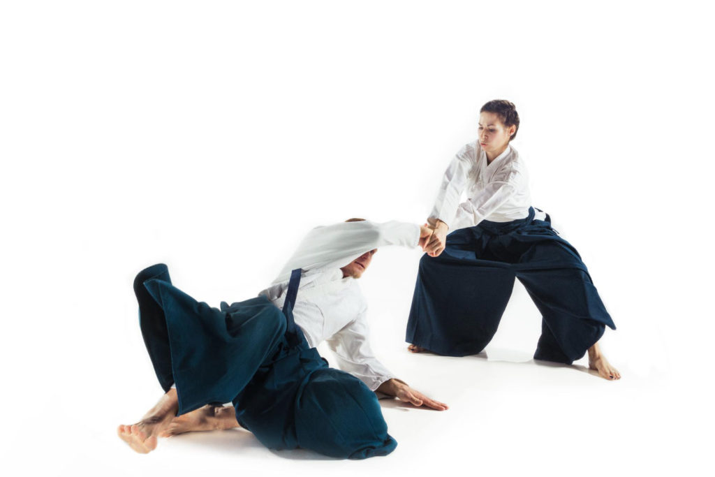 Aikido to sztuka walki, której celem jest unikanie konfliktu i przemocy